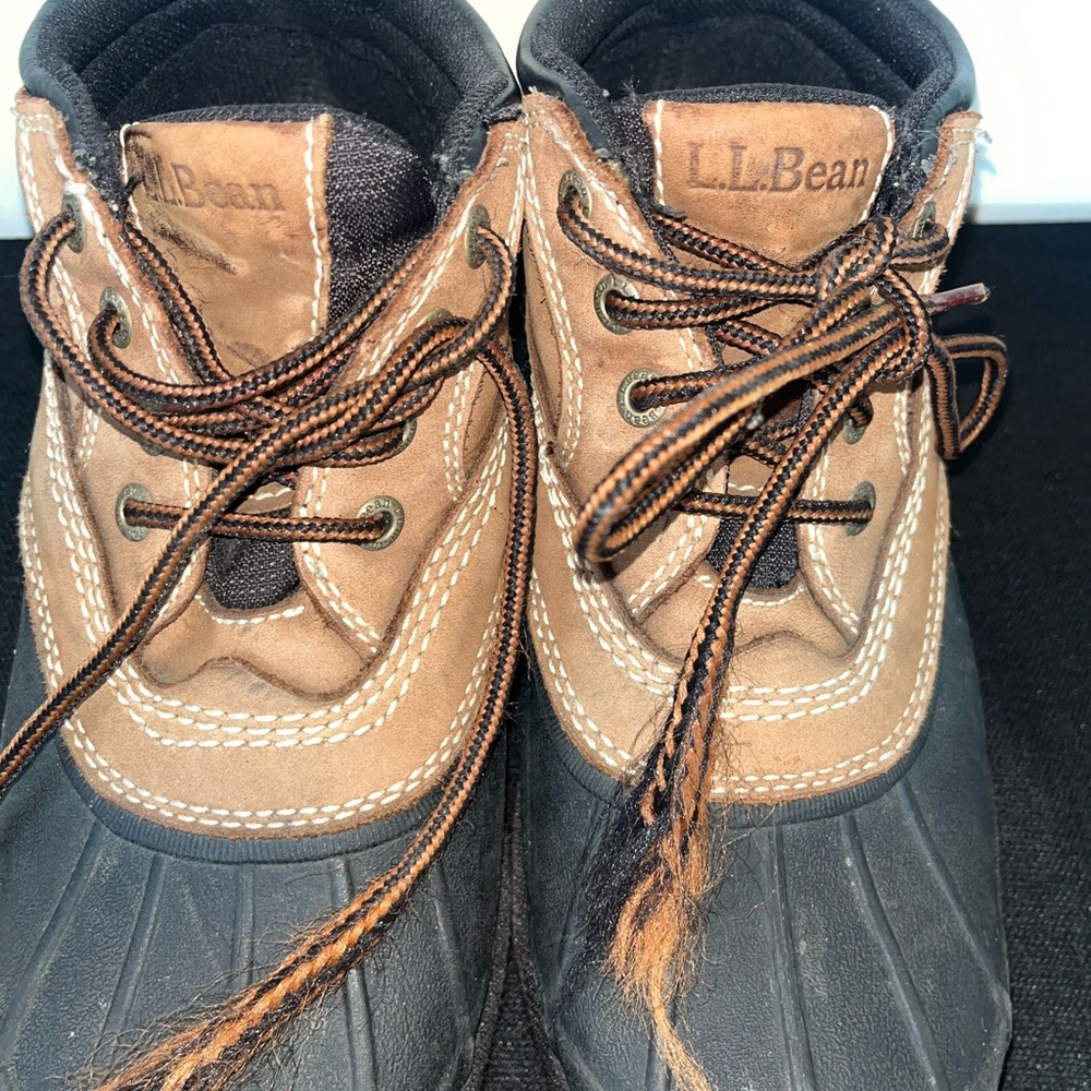 L. L. Bean Duck Hunting Primaloft Boot-Shoes. Bro… - image 7
